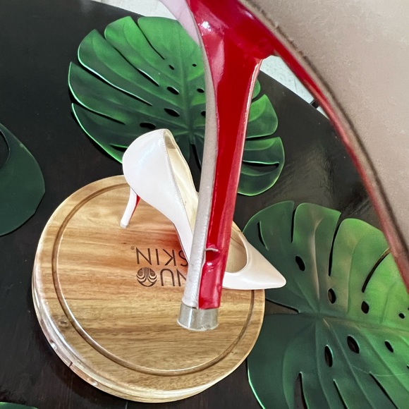Christian Louboutin Tan Heels 👠 Size 36 1/2 - Picture 7 of 8
